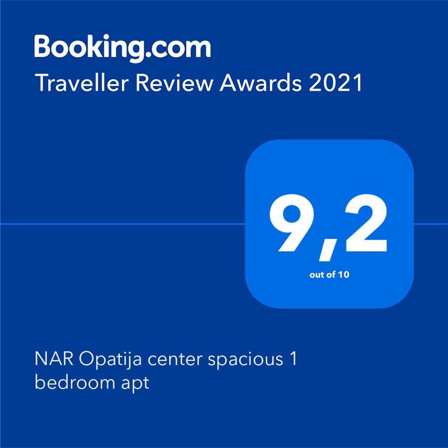 "Nar" Opatija Center Spacious 1 Bedroom Apt Extérieur photo